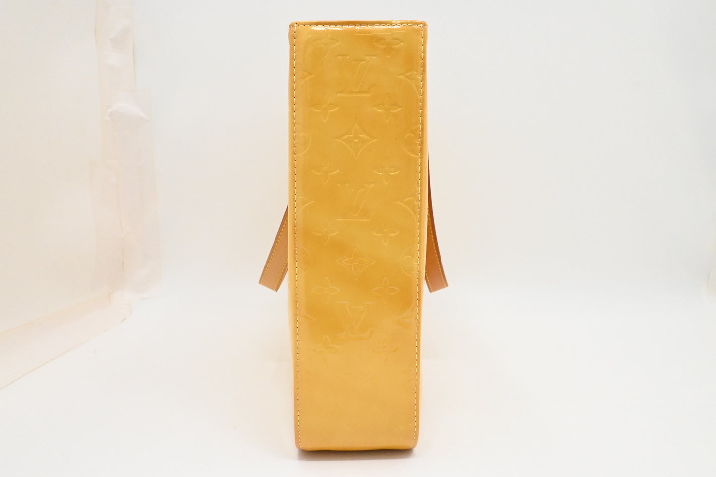 Louis Vuitton Columbus in Yellow Vernis Leather