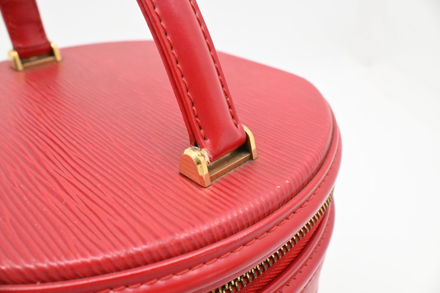 Louis Vuitton Cannes in Red Epi Leather