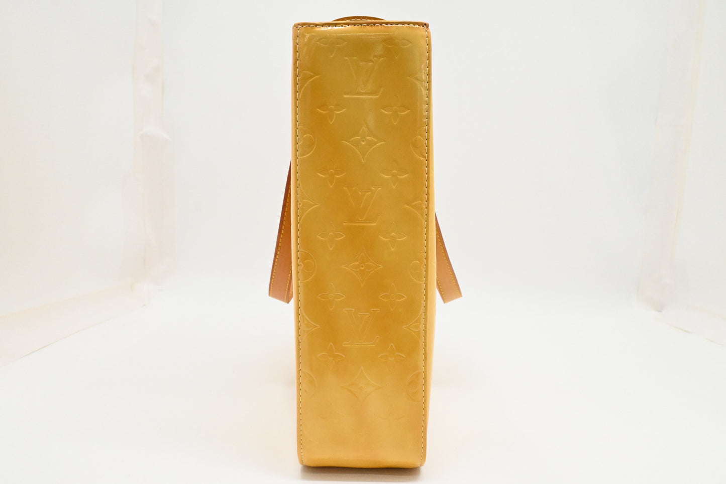Louis Vuitton Columbus in Yellow Vernis Leather