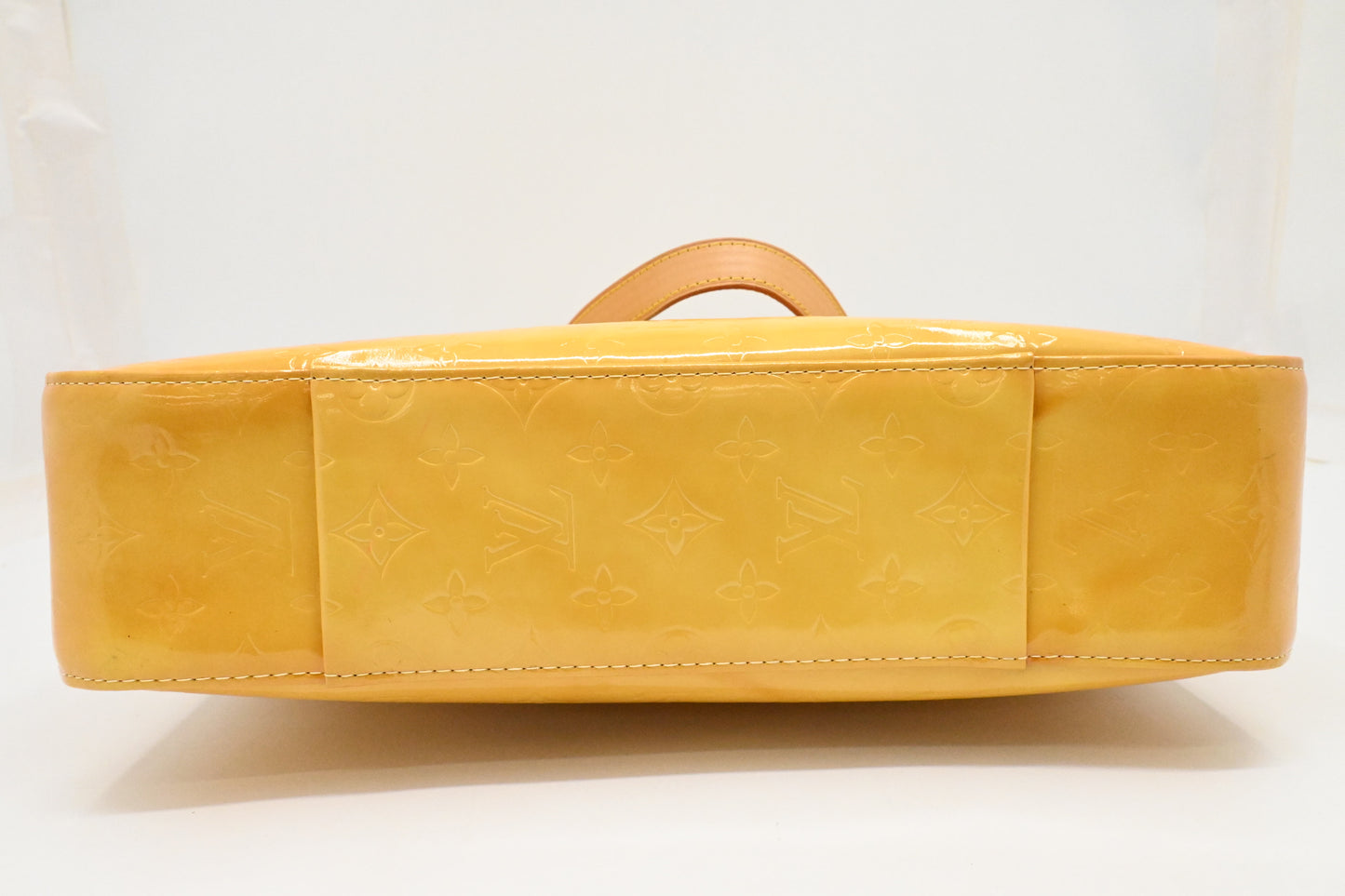 Louis Vuitton Columbus in Yellow Vernis Leather