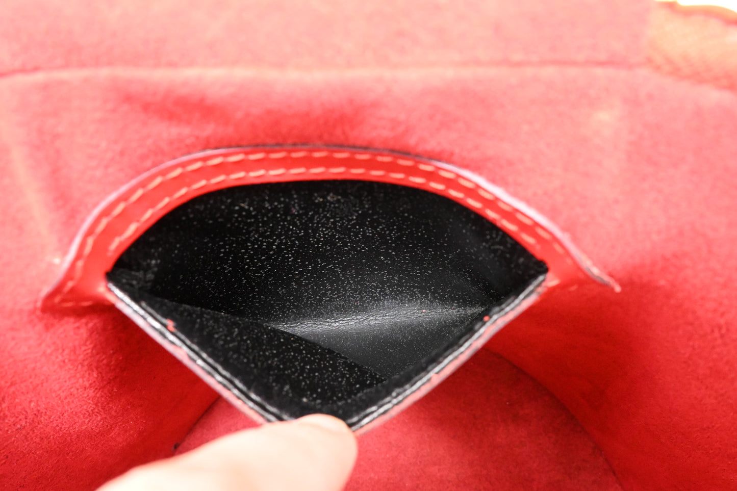 Louis Vuitton Cannes in Red Epi Leather