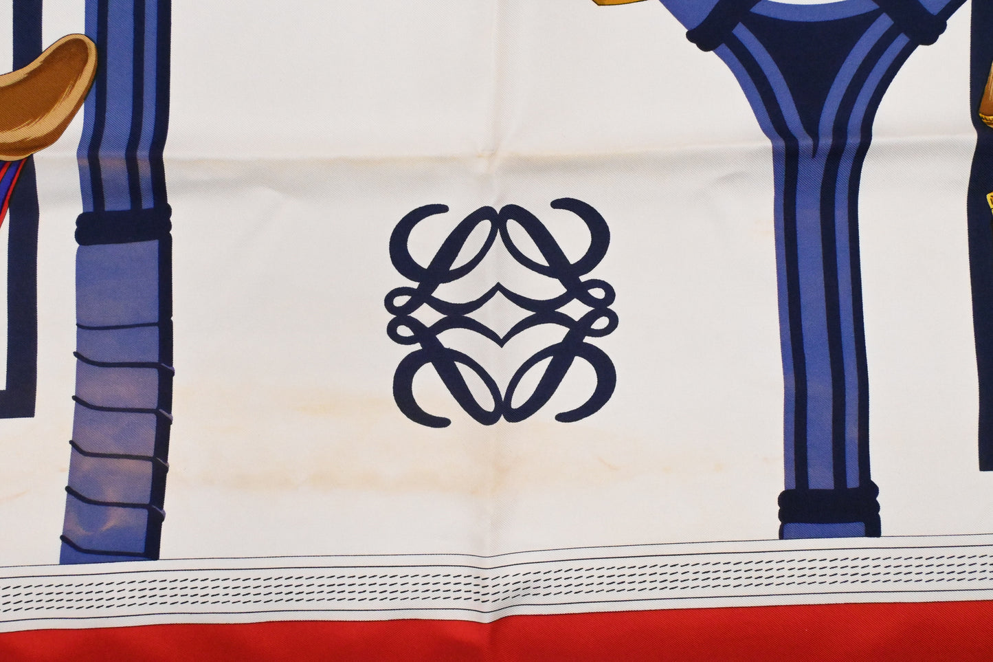 Loewe Racket Scarf in Silk