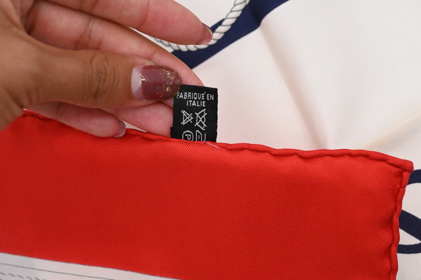 Loewe Racket Scarf in Silk