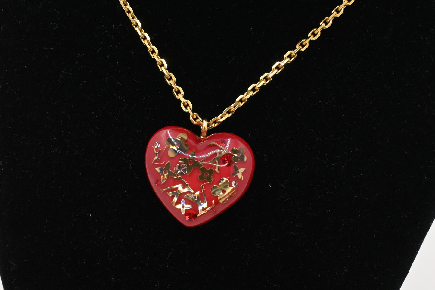 Louis Vuitton Inclusion Heart Necklace