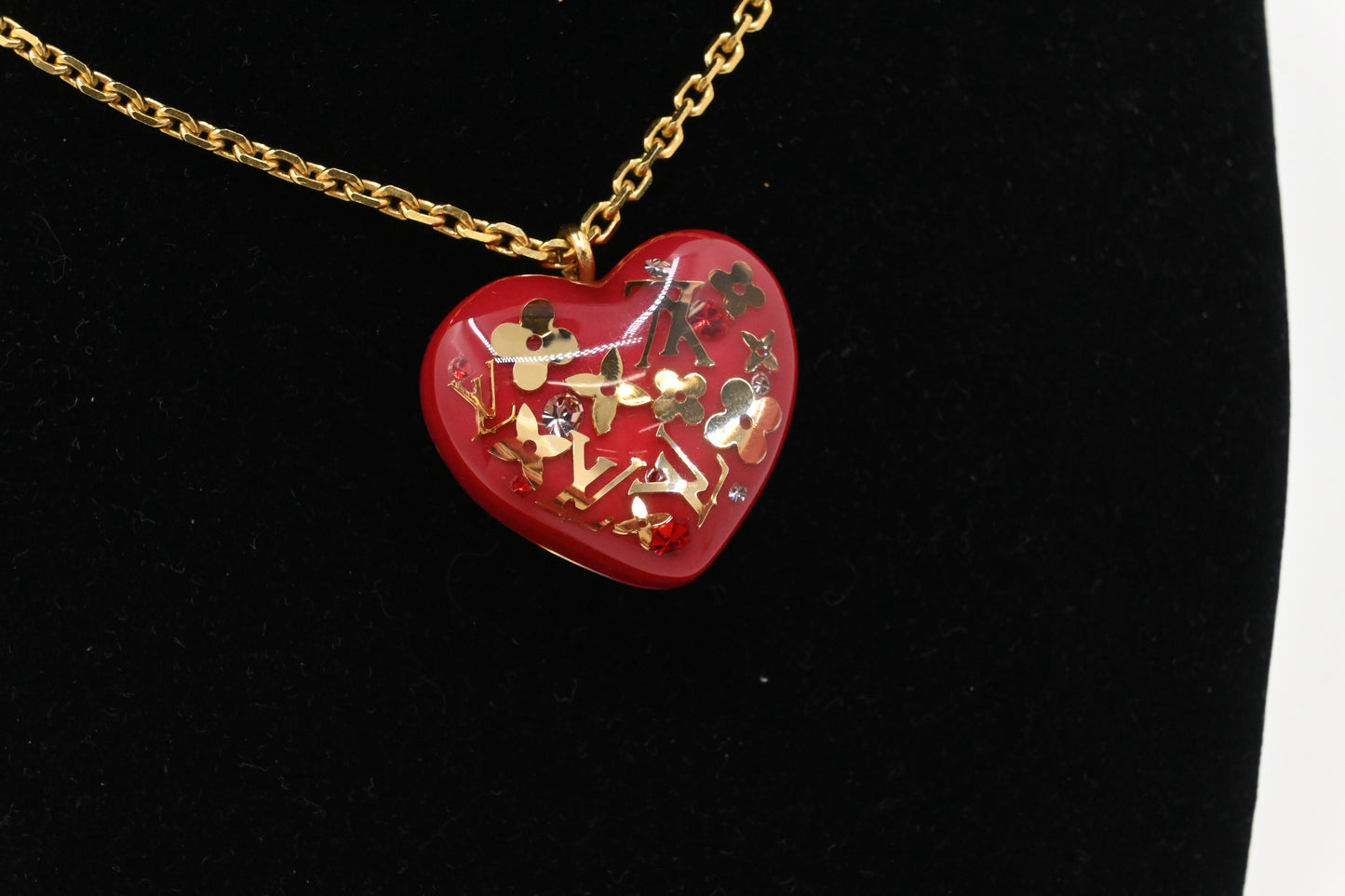 Louis Vuitton Inclusion Heart Necklace
