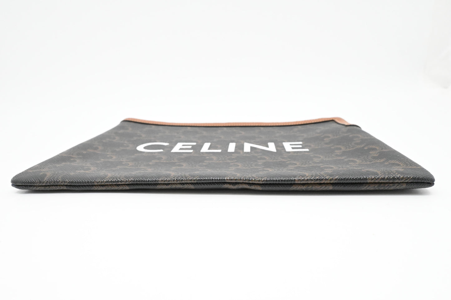 Celine Clutch in Triomphe Canvas