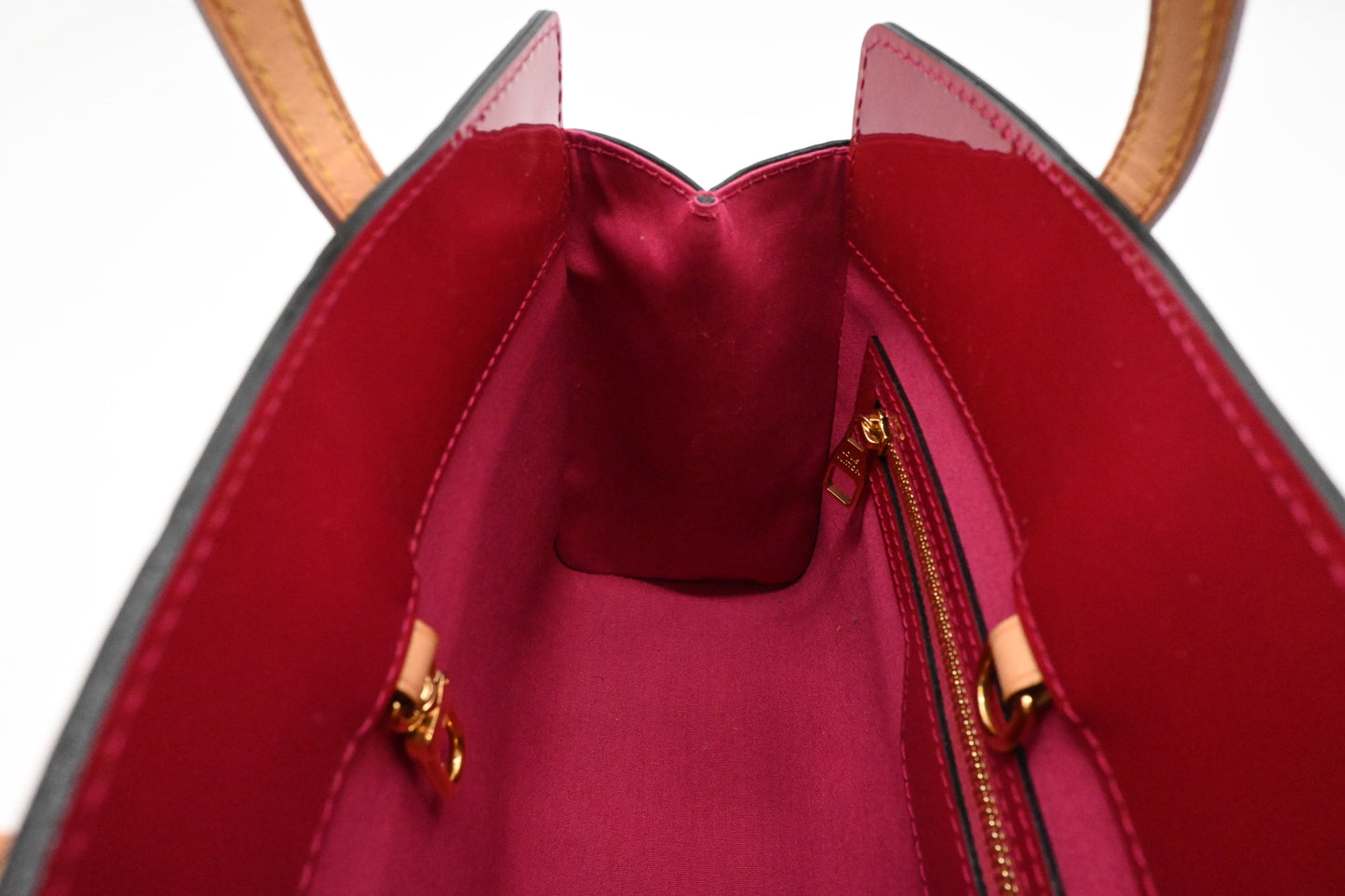 Louis Vuitton Catalina in Indian Rose Vernis Leather