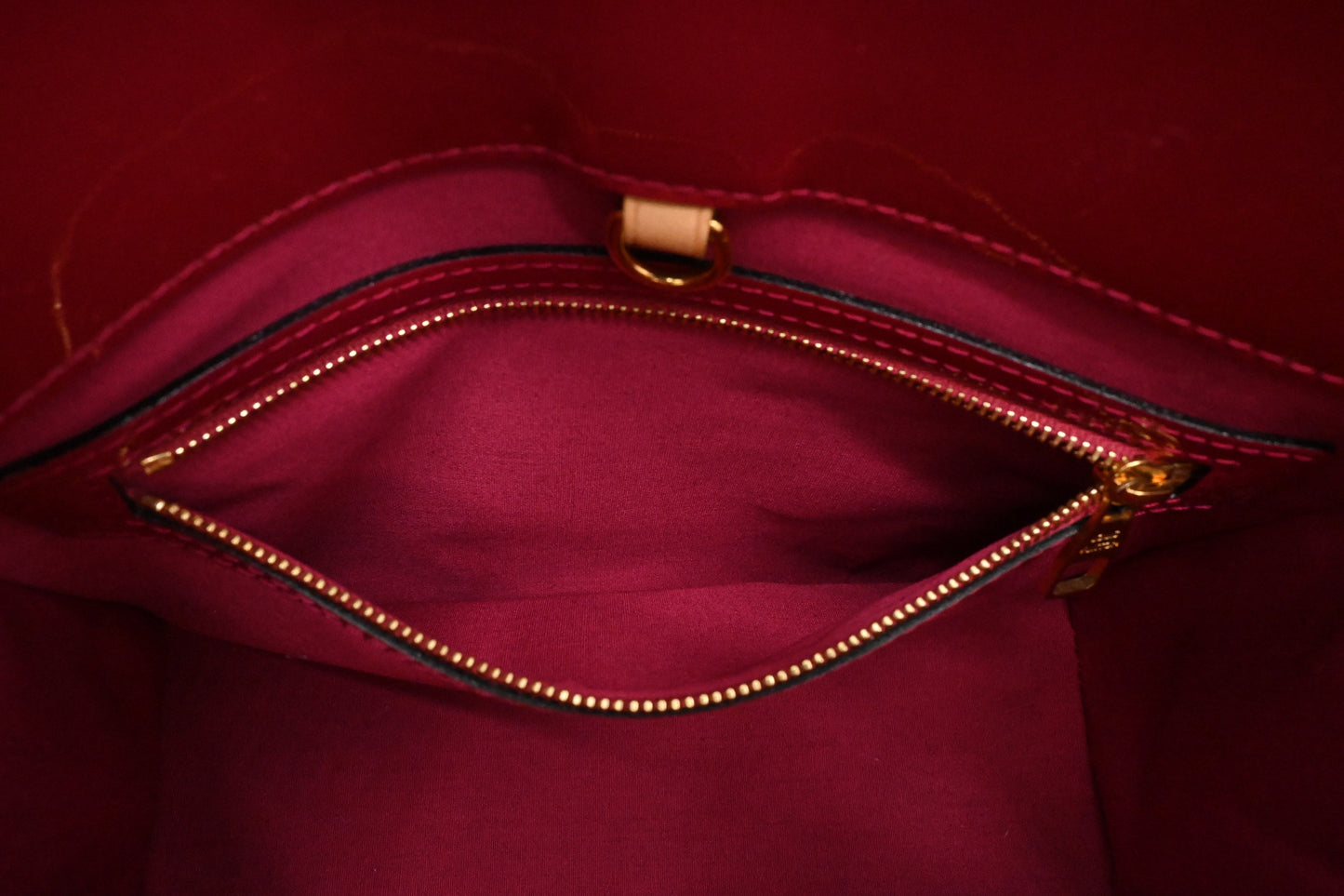 Louis Vuitton Catalina in Indian Rose Vernis Leather