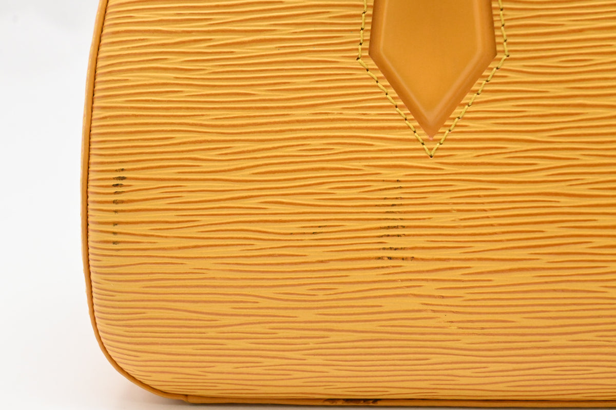 Louis Vuitton Jasmine in Yellow Epi Leather