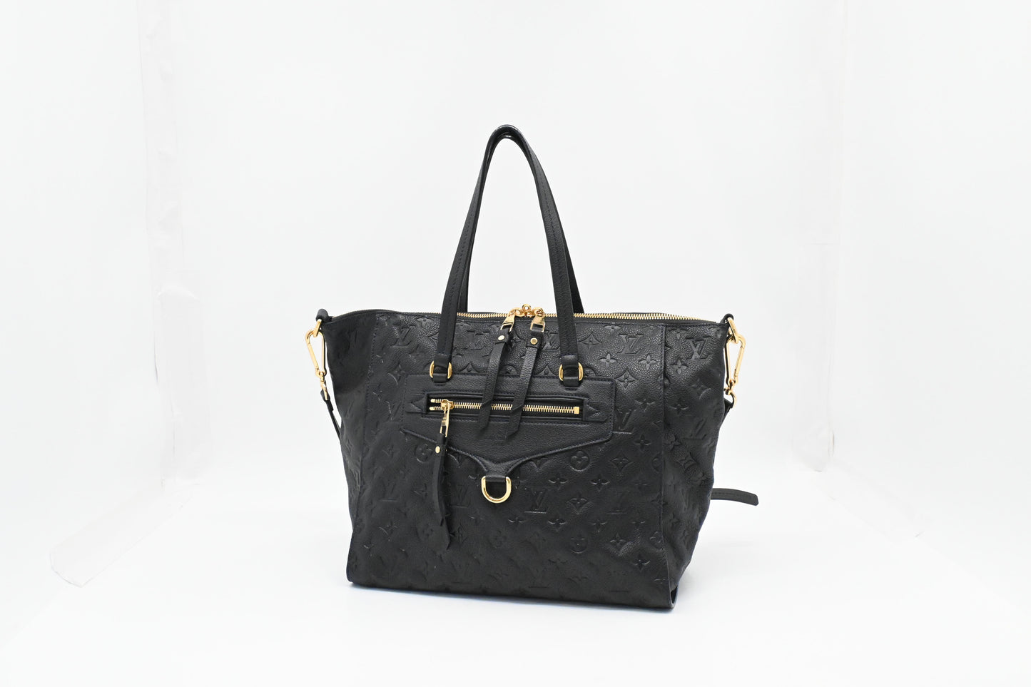 Louis Vuitton Lumineuse in Blue Infini Empreinte Leather