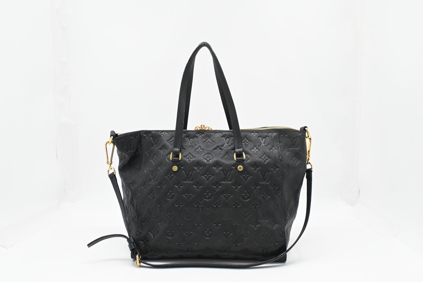 Louis Vuitton Lumineuse in Blue Infini Empreinte Leather