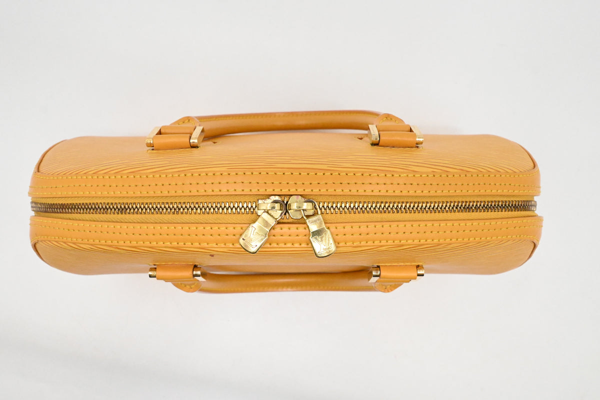 Louis Vuitton Jasmine in Yellow Epi Leather