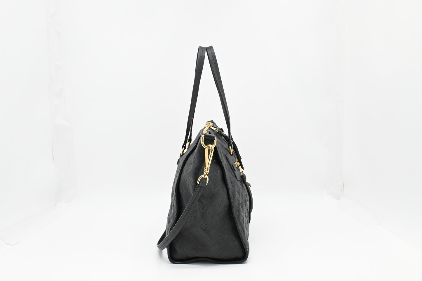 Louis Vuitton Lumineuse in Blue Infini Empreinte Leather