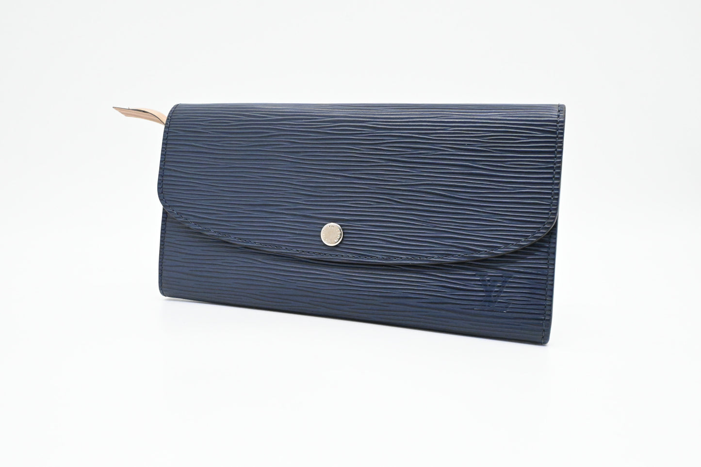 Louis Vuitton Emilie Wallet in Navy Blue Epi Leather