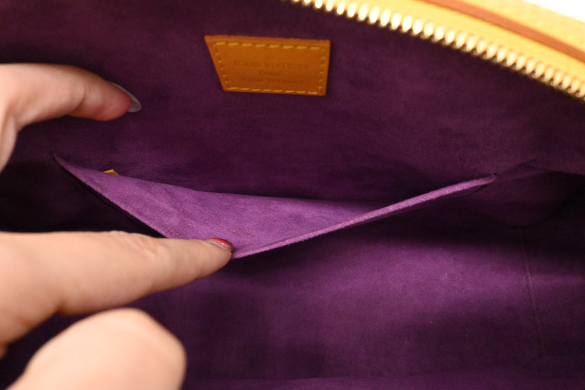 Louis Vuitton Jasmine in Yellow Epi Leather
