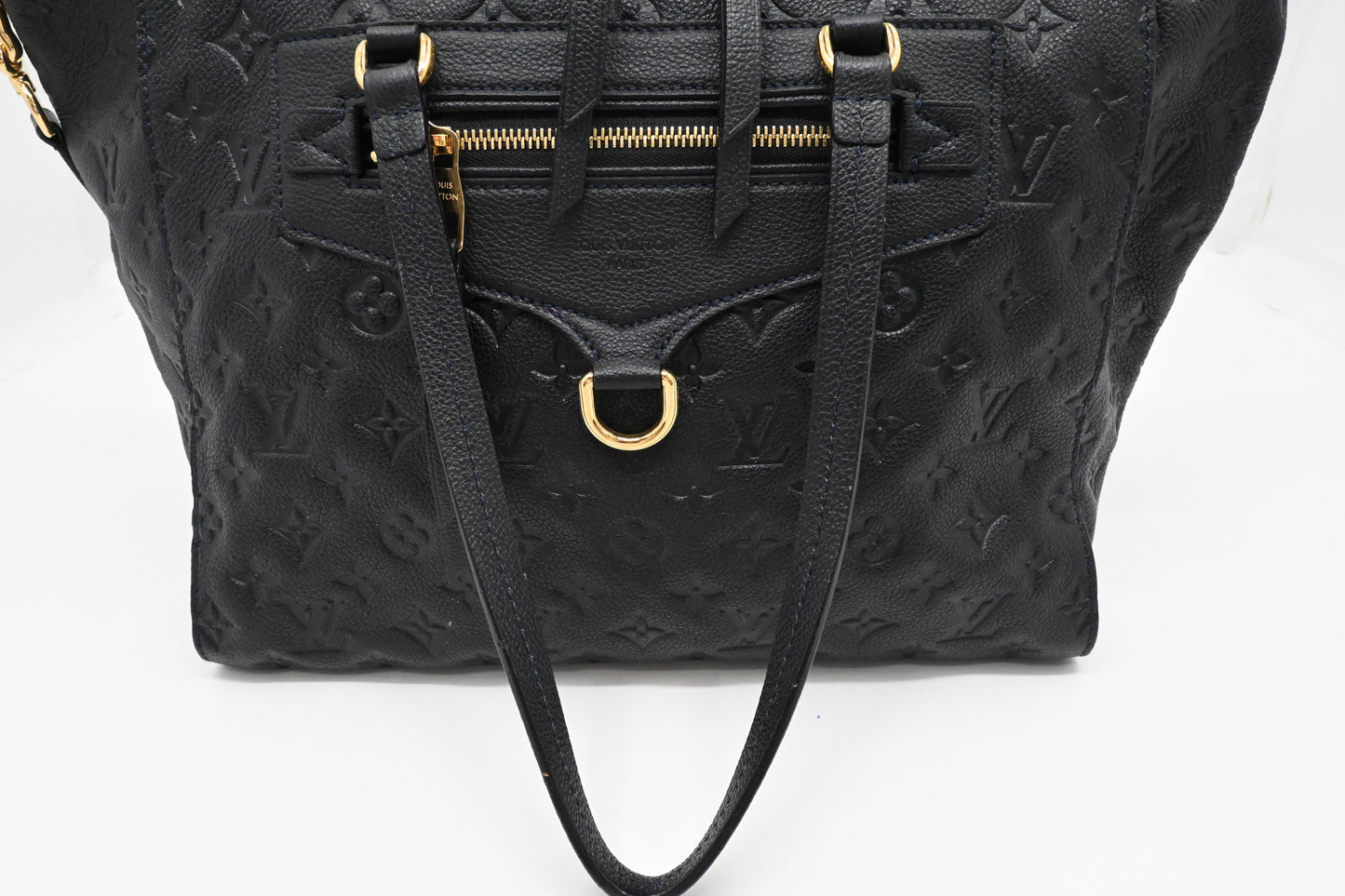 Louis Vuitton Lumineuse in Blue Infini Empreinte Leather