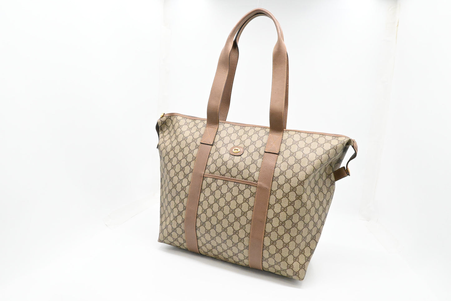 Gucci Travel Tote in GG Supreme Canvas