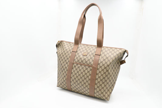 Gucci Travel Tote in GG Supreme Canvas