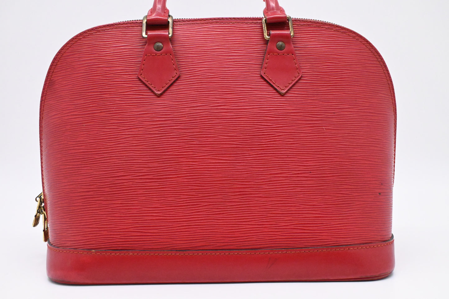 Louis Vuitton Alma in Red Epi Leather