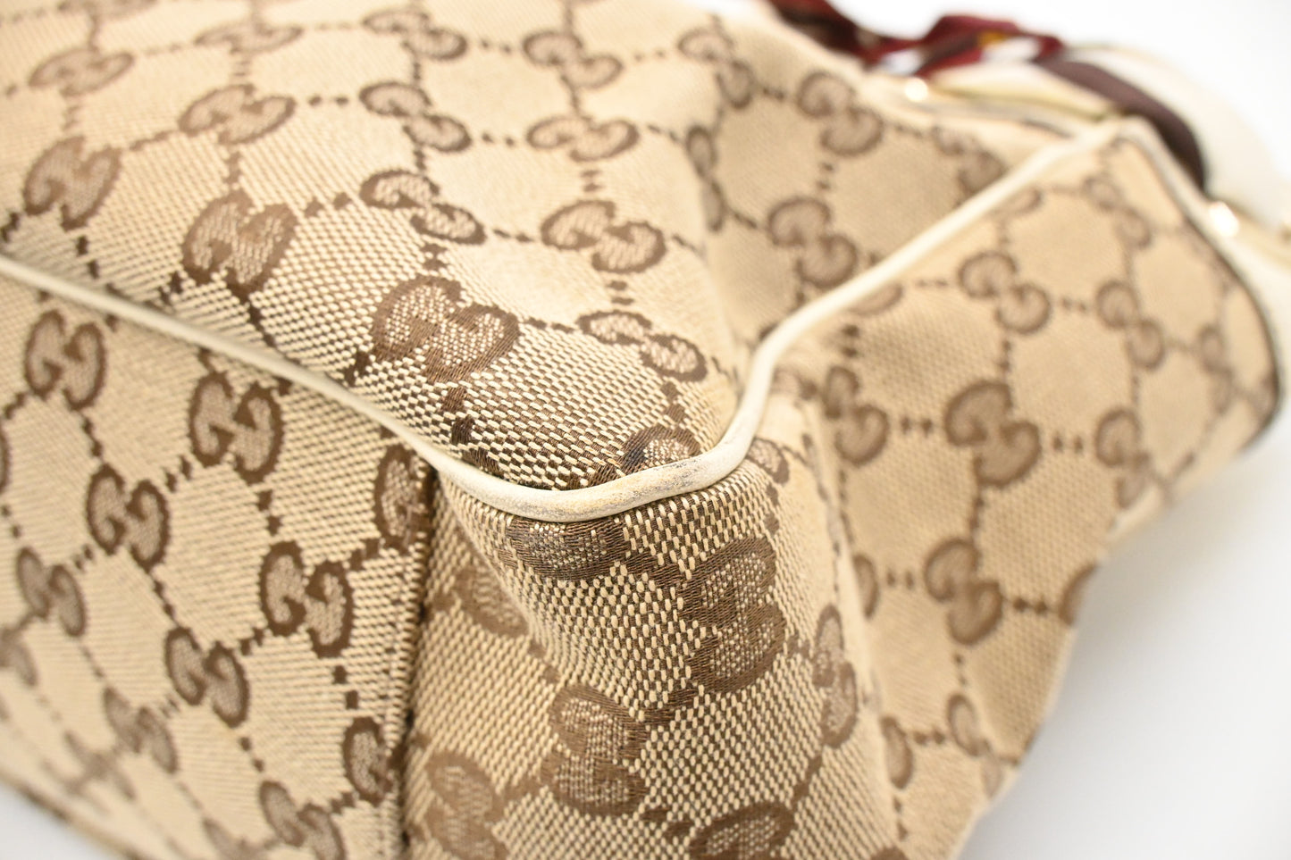 Gucci Positano Tote in Brown GG Canvas