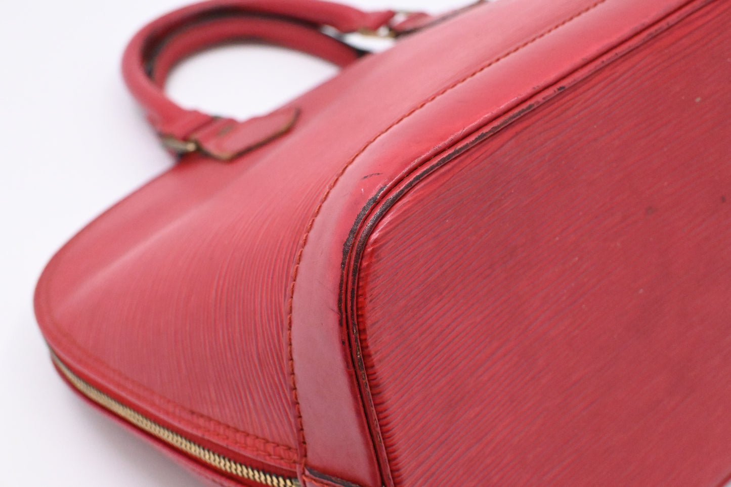 Louis Vuitton Alma in Red Epi Leather