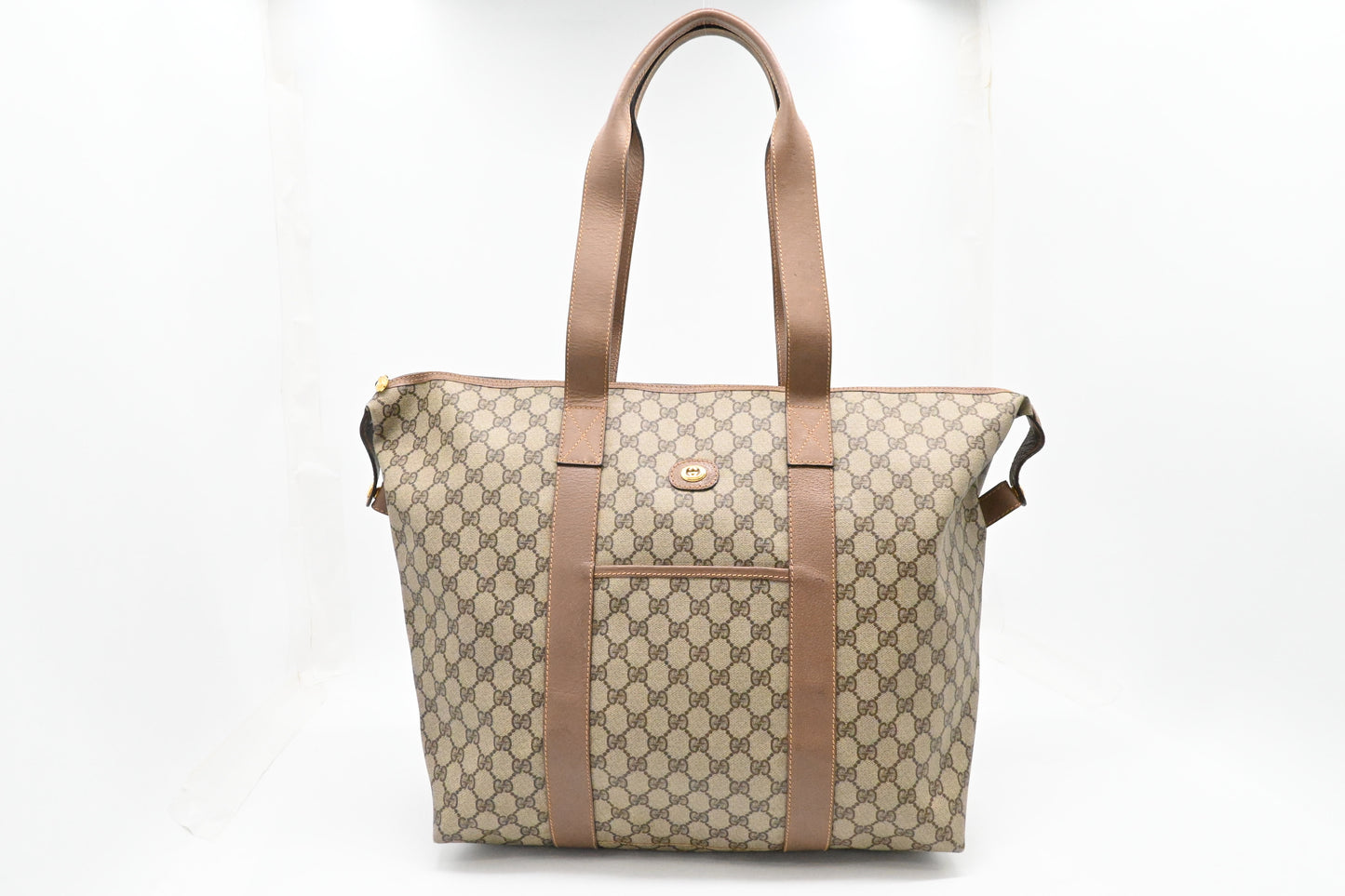 Gucci Travel Tote in GG Supreme Canvas
