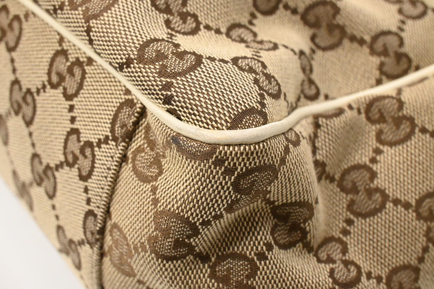 Gucci Positano Tote in Brown GG Canvas