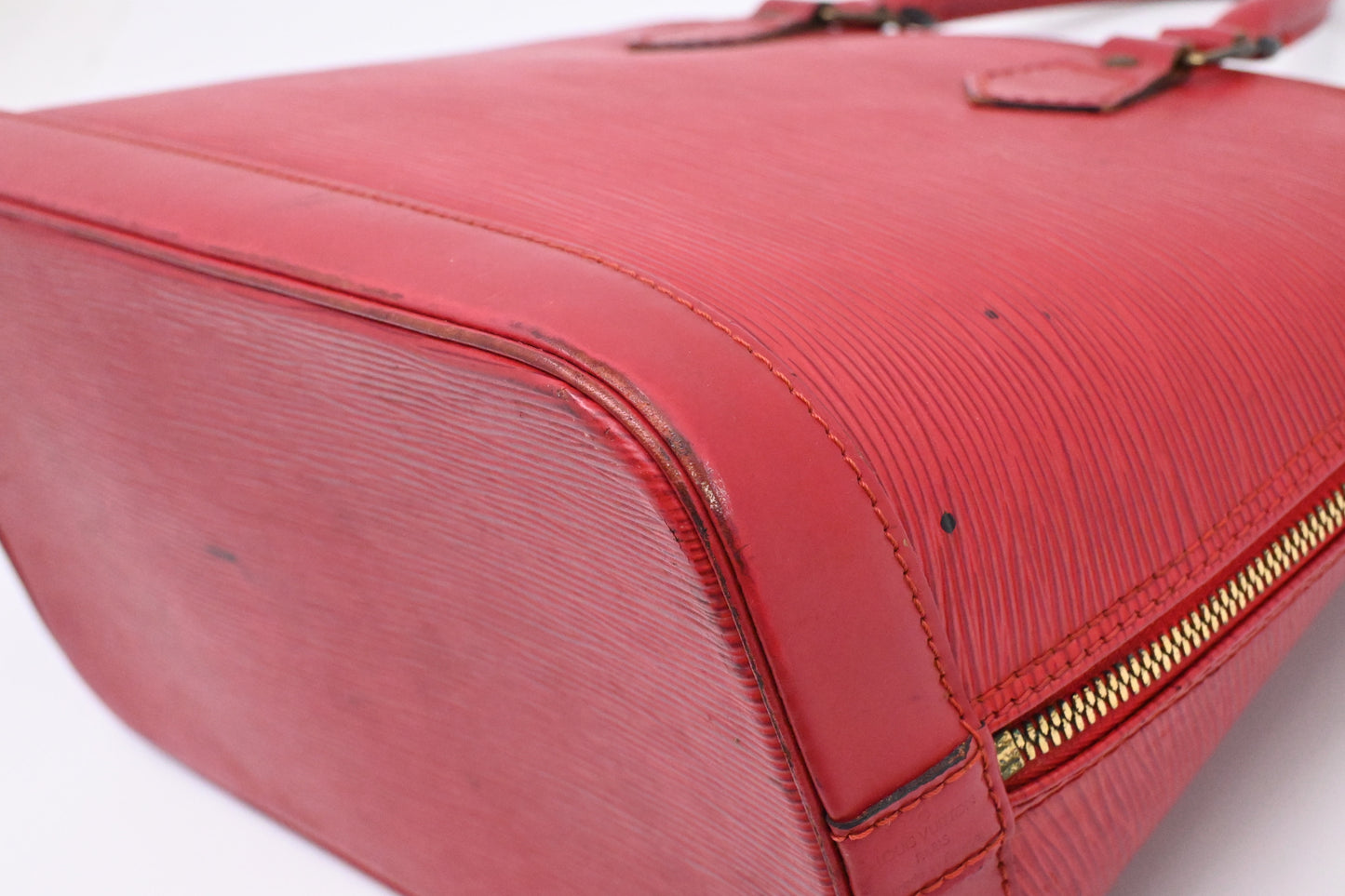 Louis Vuitton Alma in Red Epi Leather