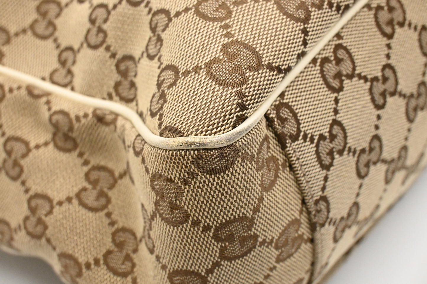 Gucci Positano Tote in Brown GG Canvas