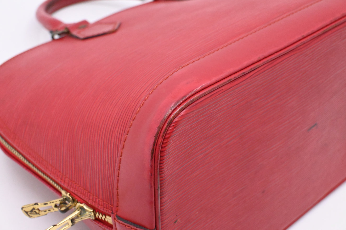 Louis Vuitton Alma in Red Epi Leather
