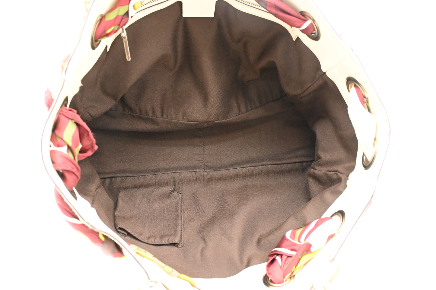 Gucci Positano Tote in Brown GG Canvas