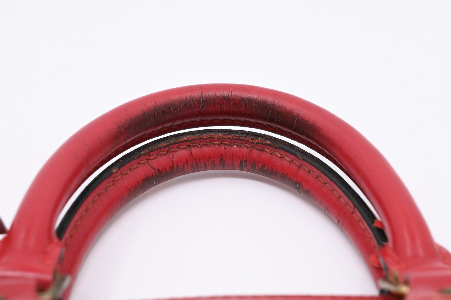 Louis Vuitton Alma in Red Epi Leather