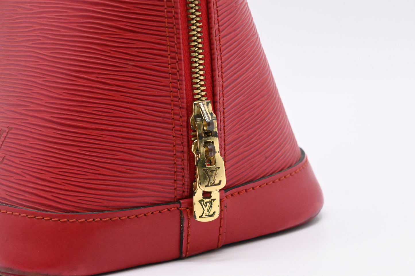 Louis Vuitton Alma in Red Epi Leather