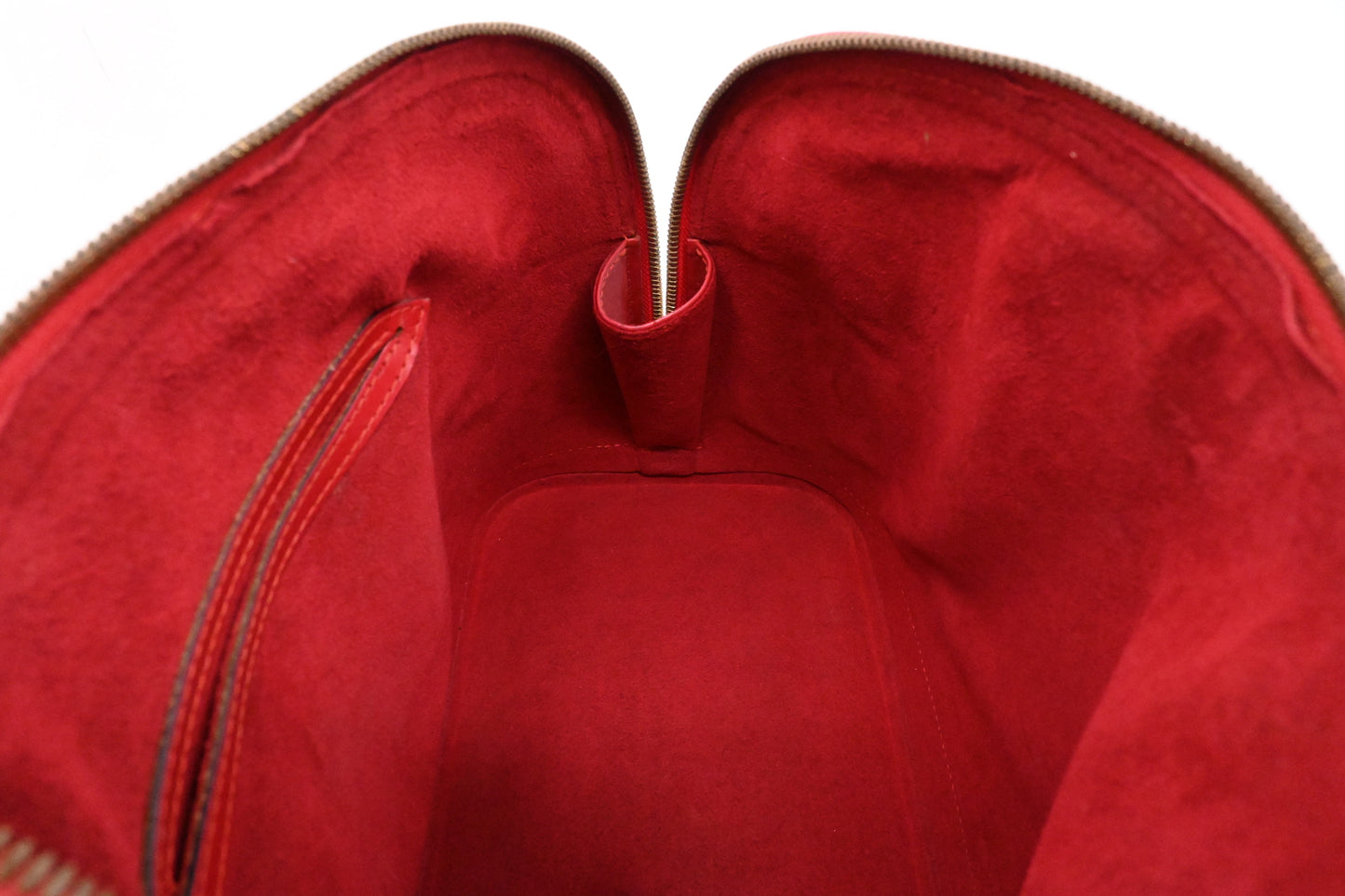 Louis Vuitton Alma in Red Epi Leather