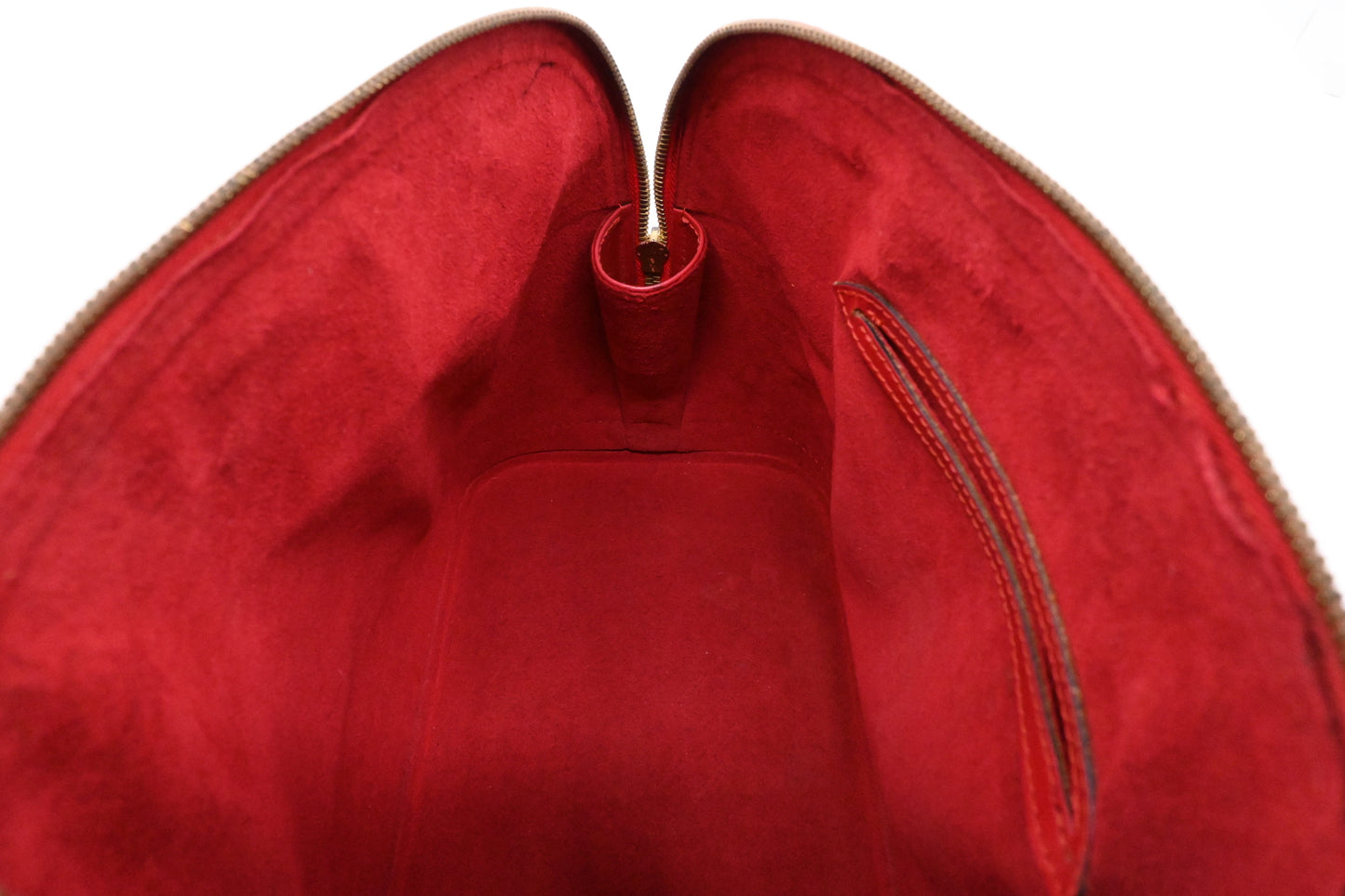 Louis Vuitton Alma in Red Epi Leather