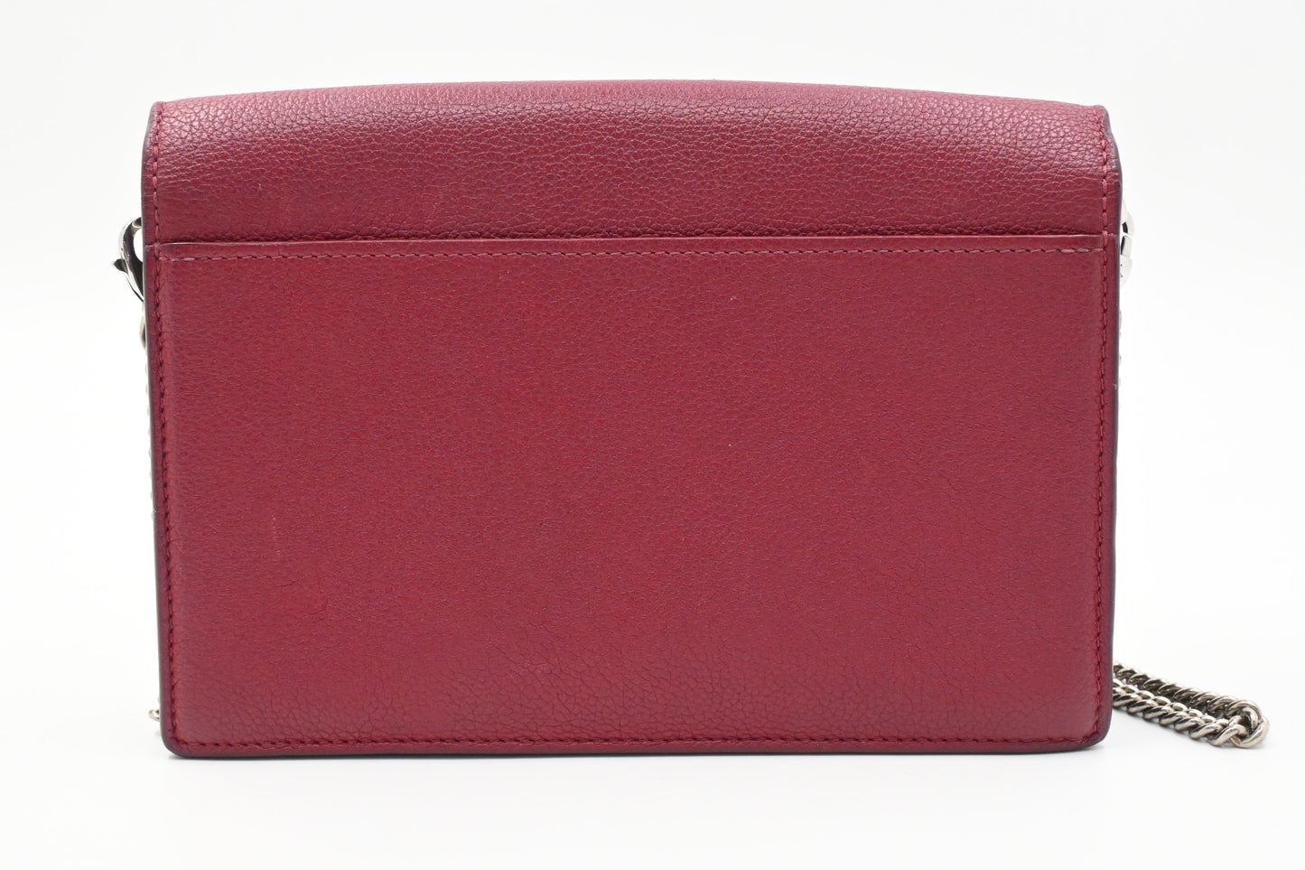 Louis Vuitton MyLockMe Chain Pochette in Pivoine Leather