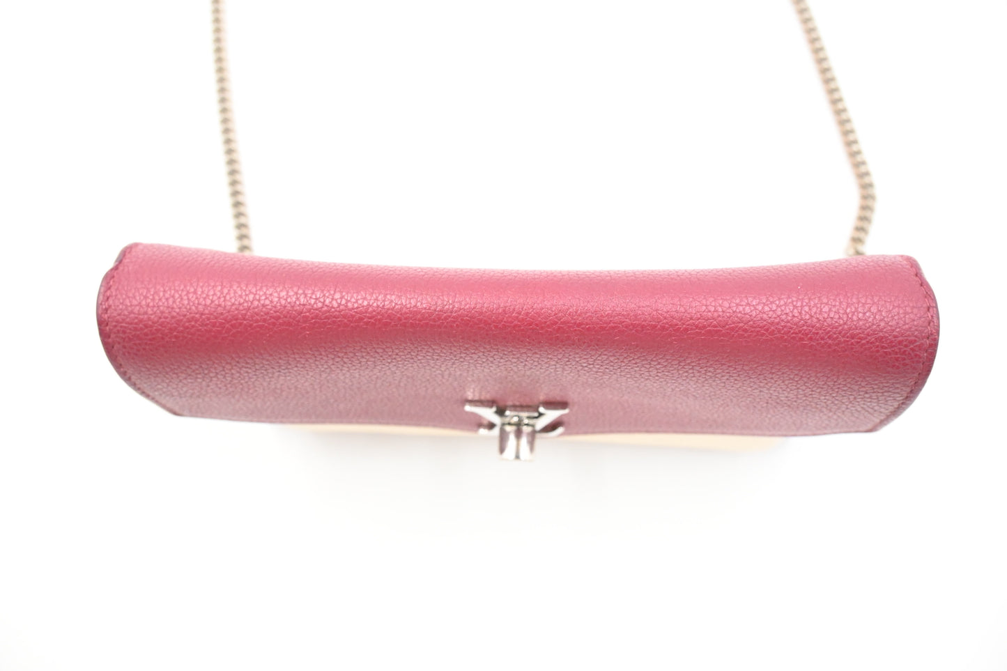 Louis Vuitton MyLockMe Chain Pochette in Pivoine Leather