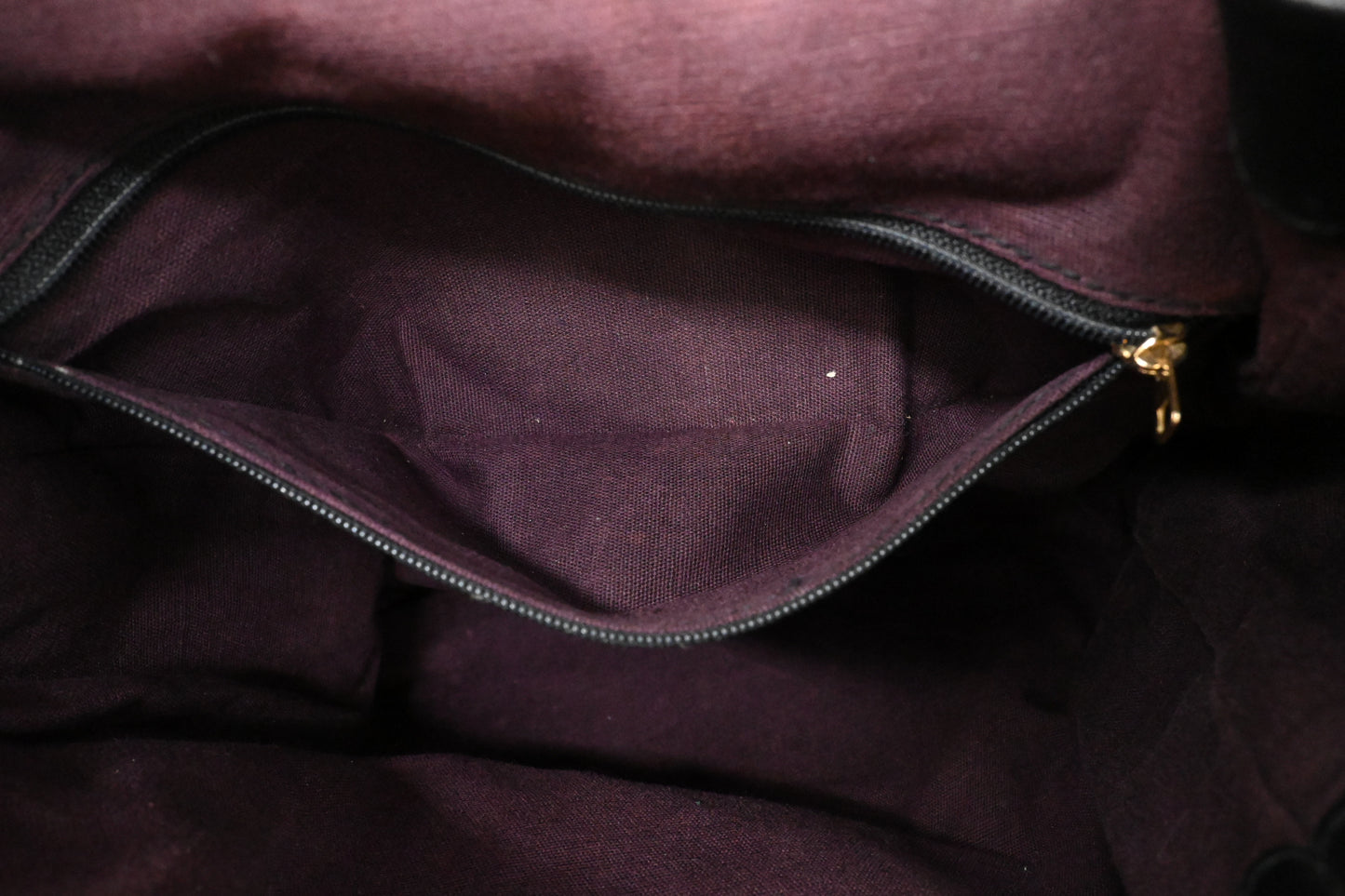 Versace Backpack in Black Leather