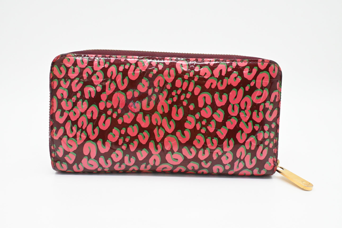 Louis Vuitton x Stephen Sprouse Zippy Wallet in Leopard Vernis Leather