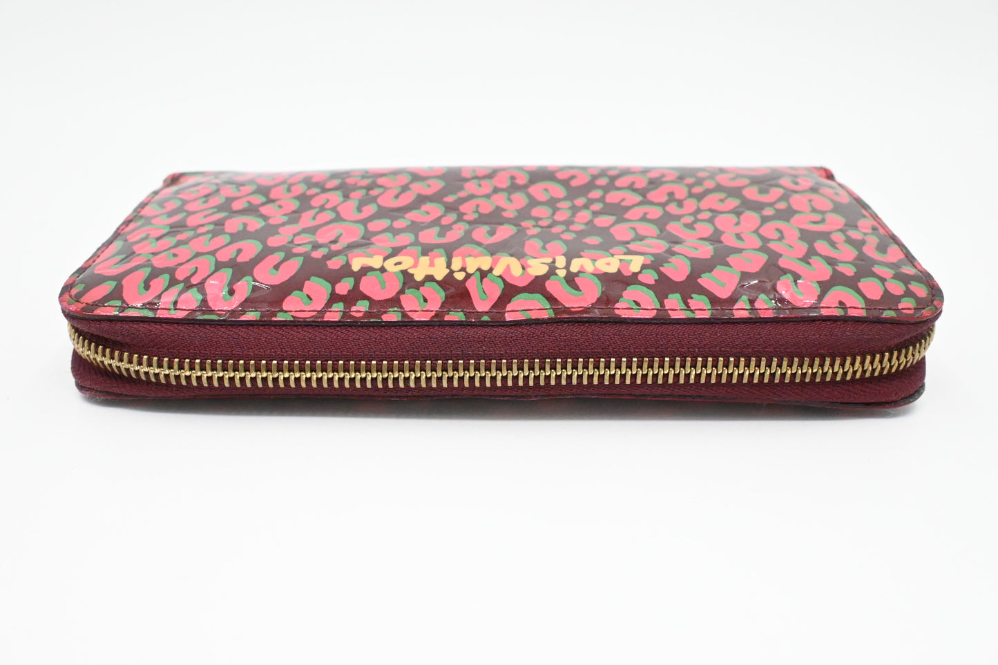 Louis Vuitton x Stephen Sprouse Zippy Wallet in Leopard Vernis Leather