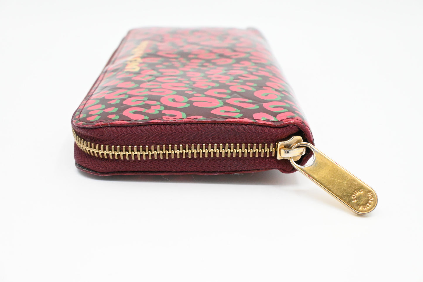 Louis Vuitton x Stephen Sprouse Zippy Wallet in Leopard Vernis Leather