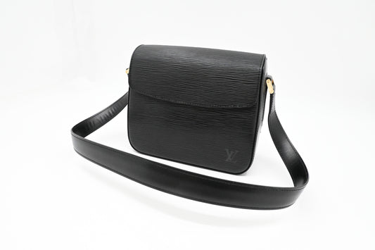 Louis Vuitton Buci in Black Epi Leather