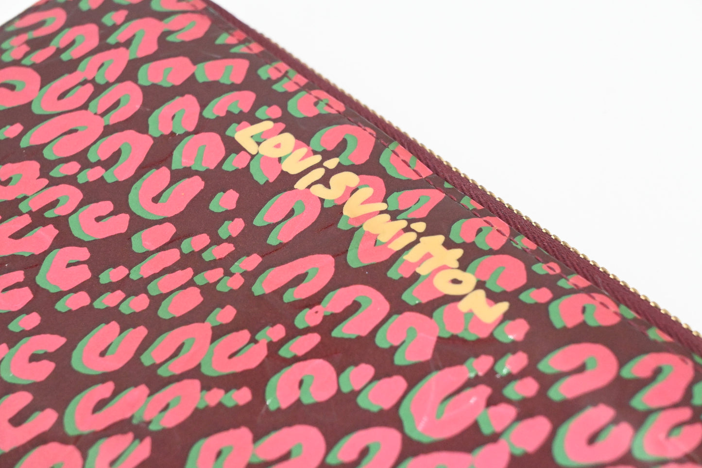 Louis Vuitton x Stephen Sprouse Zippy Wallet in Leopard Vernis Leather