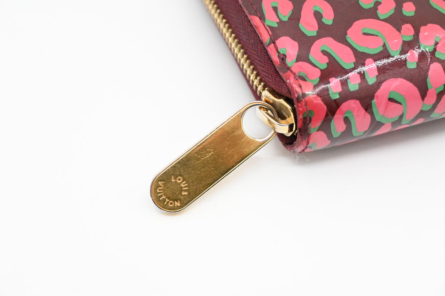 Louis Vuitton x Stephen Sprouse Zippy Wallet in Leopard Vernis Leather