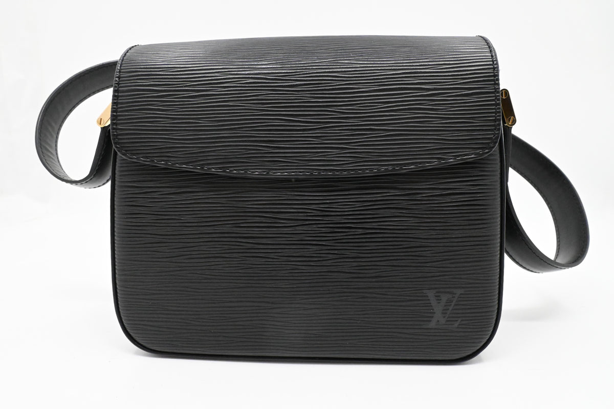 Louis Vuitton Buci in Black Epi Leather