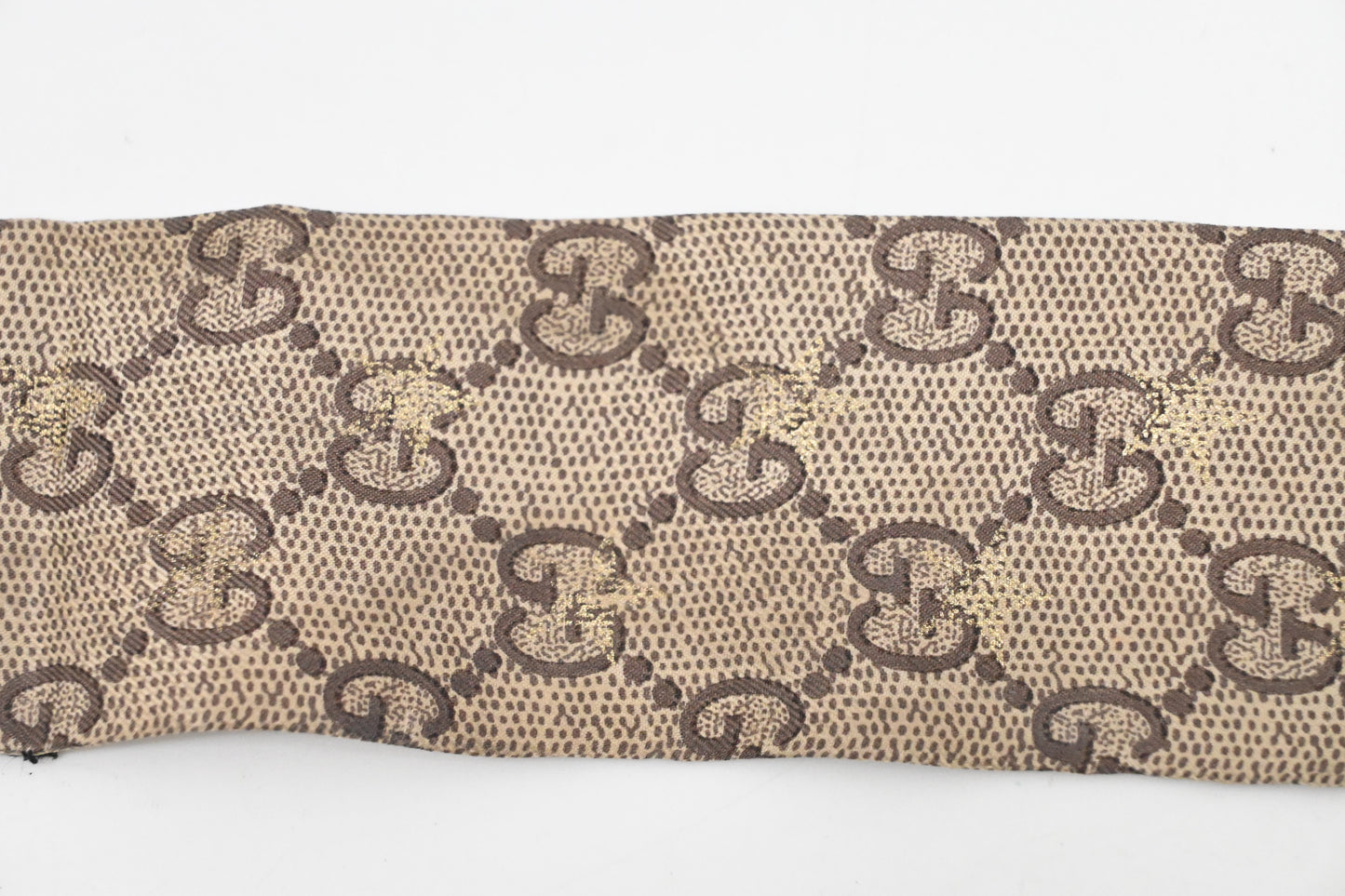 Gucci Bandeau in GG and Pink Silk