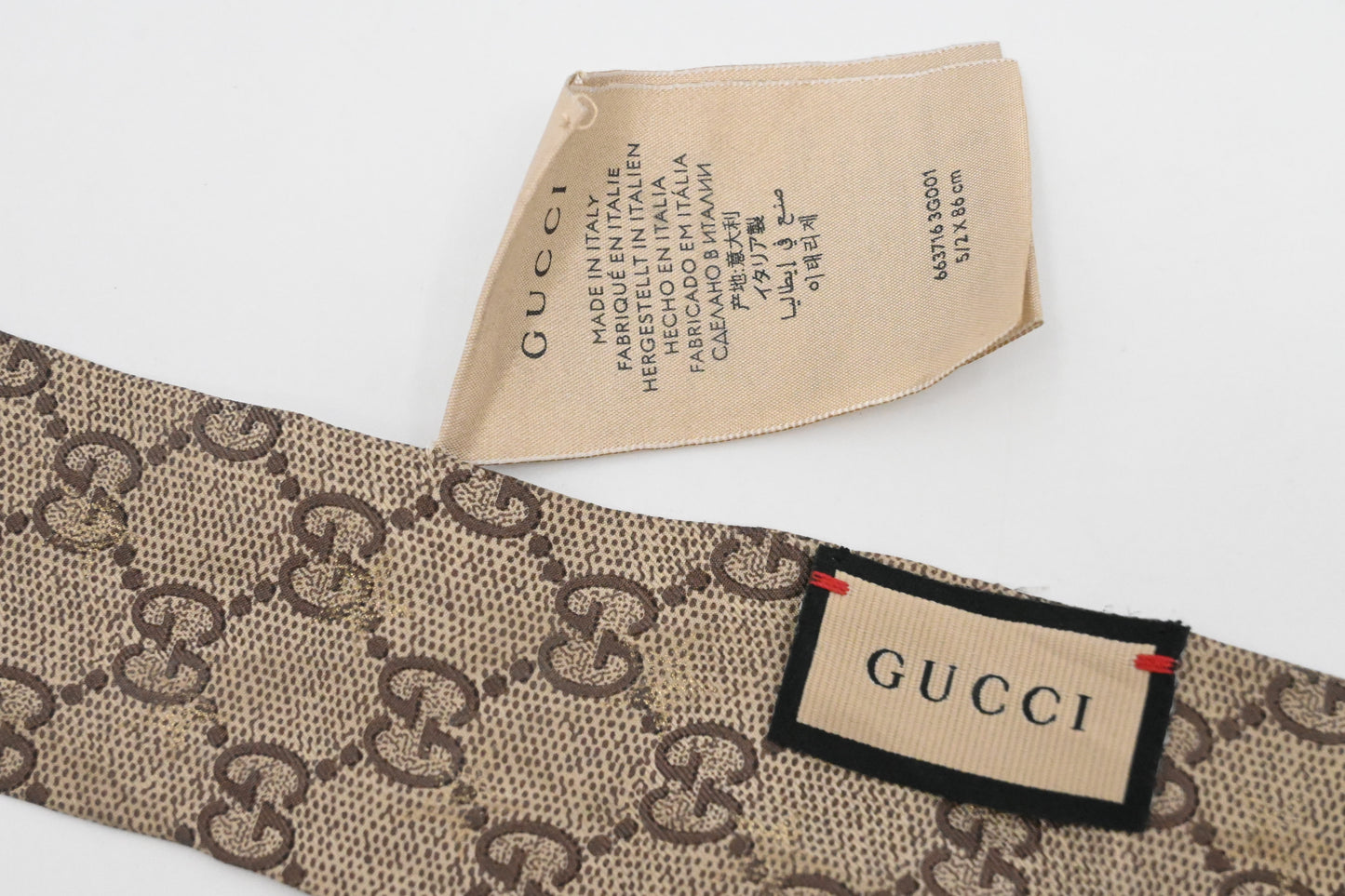 Gucci Bandeau in GG and Pink Silk