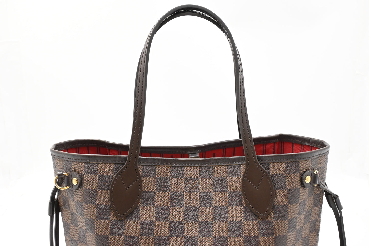 Louis Vuitton Neverfull PM in Damier Ebene Canvas