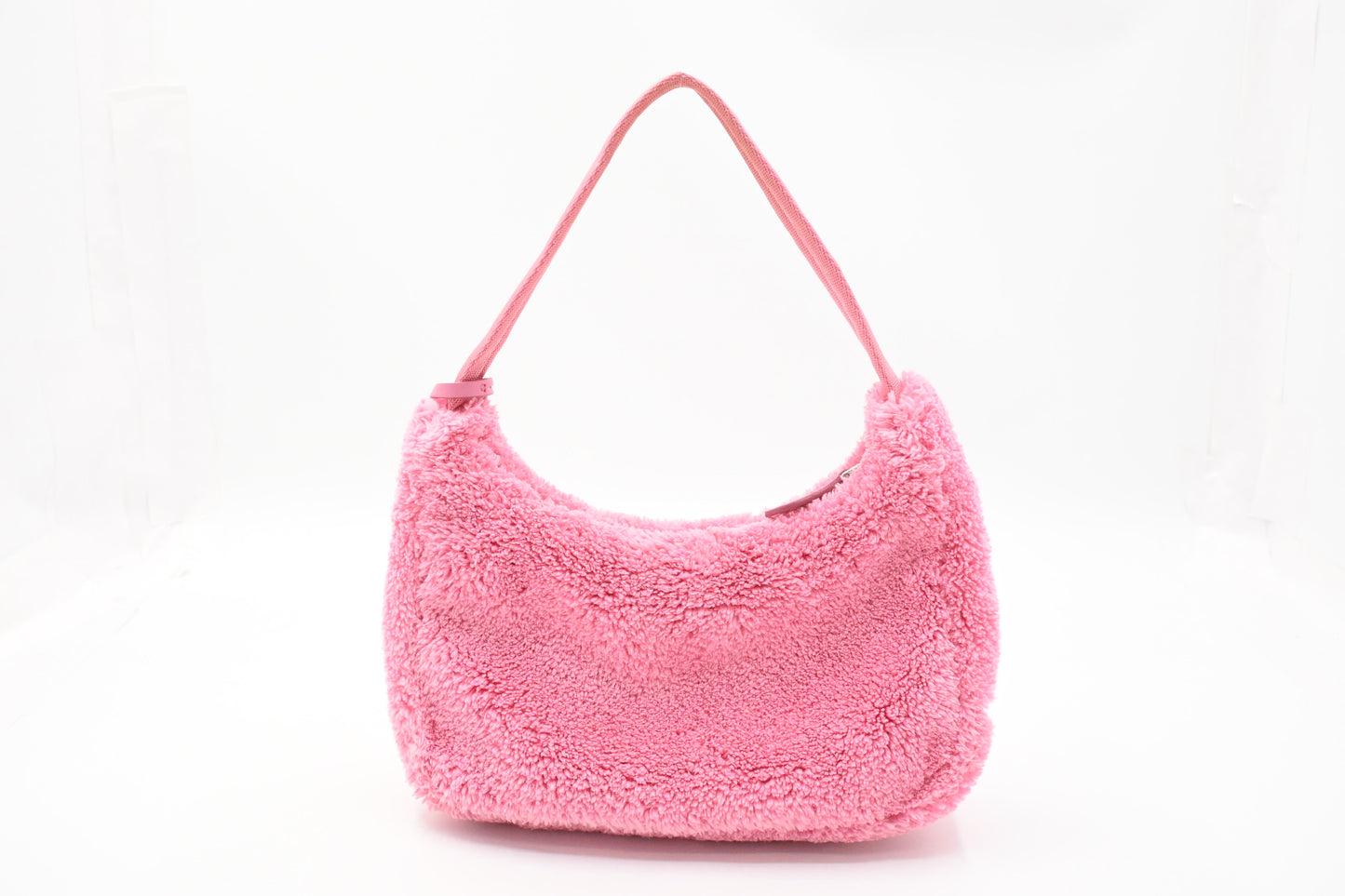 Prada Shoulder Bag Re-Edition 2000 Terry in Pink Fabric