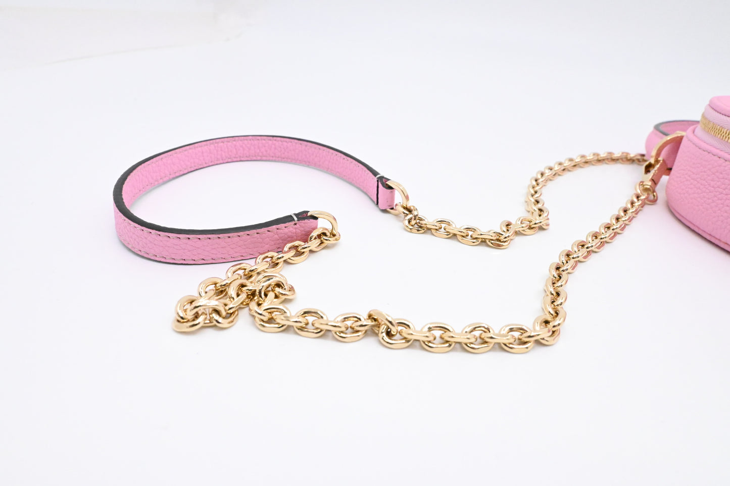 Bonaventura Alia Heart Bag in Taffy Pink Leather